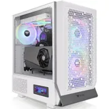 Компьютерный корпус, Thermaltake, Ceres 300 TG ARGB Snow, CA-1Y2-00M6WN-00, Mid Tower, USB 2*3.0/1*Type C, HD-Audio+Mic, Кулер 2*140 мм, Высота процессорного кулера до 185мм, Длина VGA до 370 мм(без