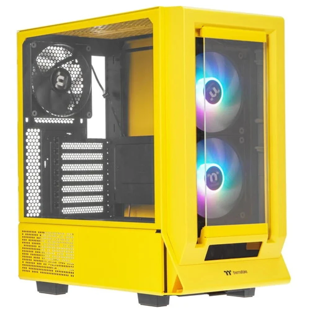 Компьютерный корпус, Thermaltake, Ceres 350 MX Bumblebee, CA-1Z3-00M4WN-00, Mid Tower, ATX/M-ATX/M-ITX/E-ATX, USB 3.2 Type-C*1, USB 3.0*2, HD Audio+Mic, 2*140мм CT140 ARGB вентилятор, 1*140мм CT140