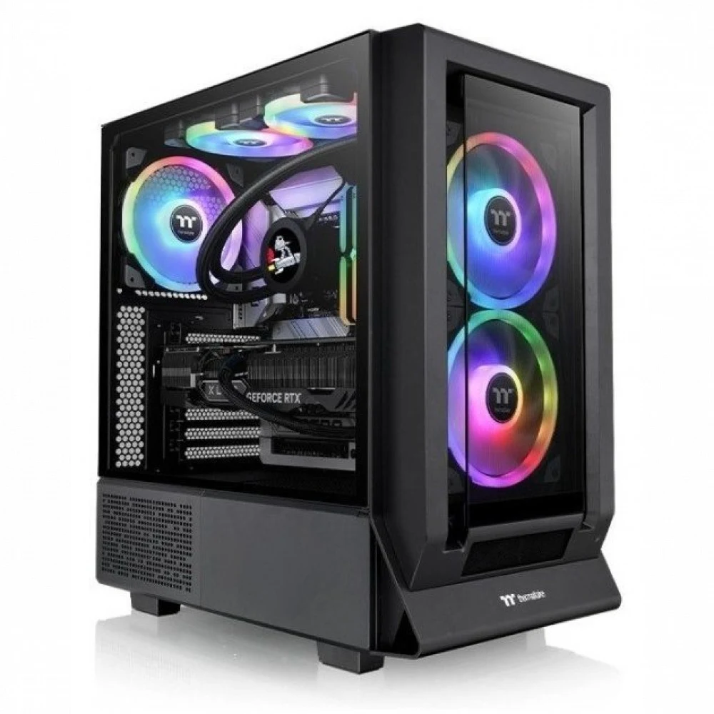 Компьютерный корпус, Thermaltake, Ceres 350 MX, CA-1Z3-00M1WN-00, Mid Tower, ATX/M-ATX/M-ITX/E-ATX, USB 3.2 Type-C*1, USB 3.0*2, HD Audio+Mic, 2*140мм CT140 ARGB вентилятор, 1*140мм CT140 вентилятор