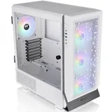 Компьютерный корпус, Thermaltake, Ceres 500 TG ARGB Snow, CA-1X5-00M6WN-00, Mid Tower, ATX, USB3.2*2, Type-C*1, USB3.0*2, HD-Audio, Высота процессорного куллера до 185 мм, Длина VGA до 425 мм, Без Б