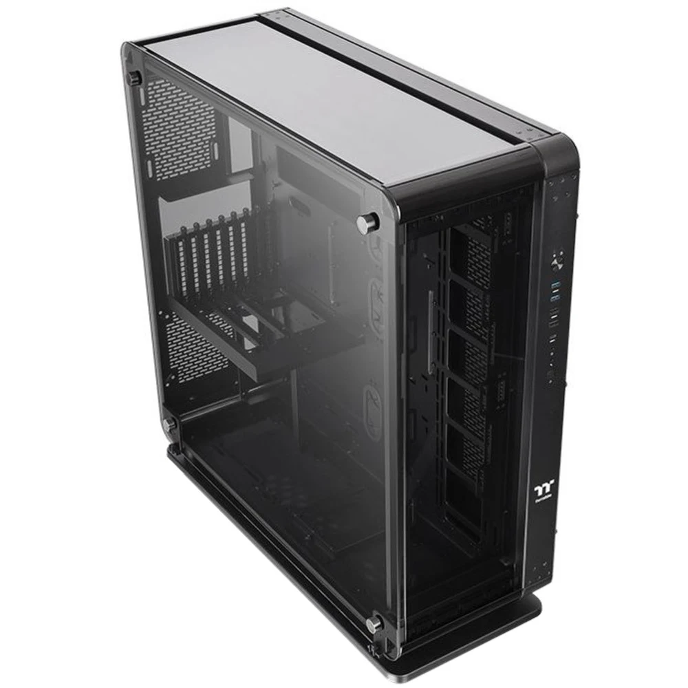 Компьютерный корпус, Thermaltake, Core P8 TG, CA-1Q2-00M1WN-00, Full Tower, E-ATX/ATX/M-ATX/Mini-ITX, USB3.0*2, USB2.0*1, Type-C*1, HD-Audio, Максимальная высота процессорного кулера 180мм, Длина VG