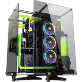 Компьютерный корпус, Thermaltake, Core P90 TG, CA-1J8-00M1WN-00, ATX/Micro ATX/Mini-ITX, USB 3.2 (Gen 2) Type-Cx1, USB 3.0x2, HD Audio x1, Высота процессорного куллера до 180 мм, Длина VGA до 320 мм