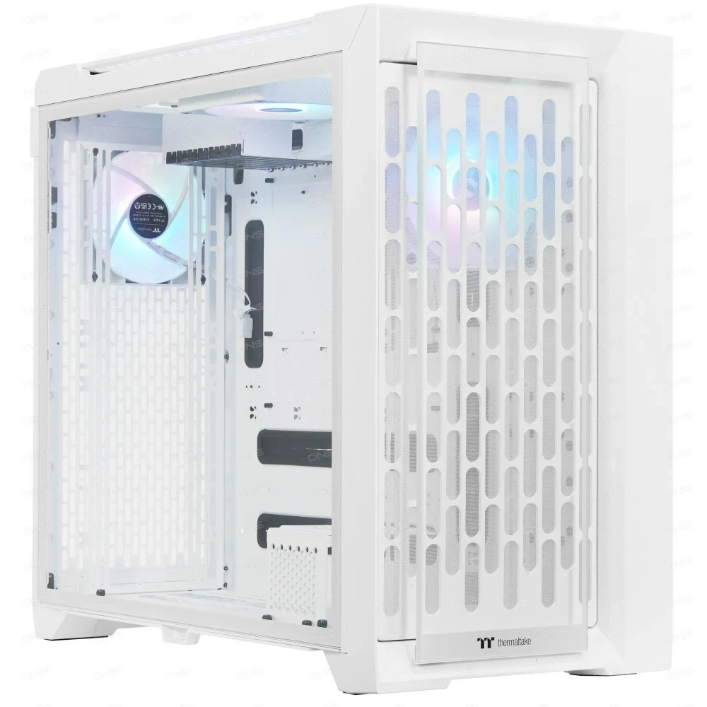 Компьютерный корпус, Thermaltake, CTE C700 TG ARGB Snow, CA-1X7-00F6WN-01, Mid Tower, Mini-ITX/M-ATX/ATX/E-ATX, USB 3.2 (Gen 2) Type-C*1, USB 3.0*2, HD Audio, Кулер 3*140 мм CT140 white fan, 7*3,5"/