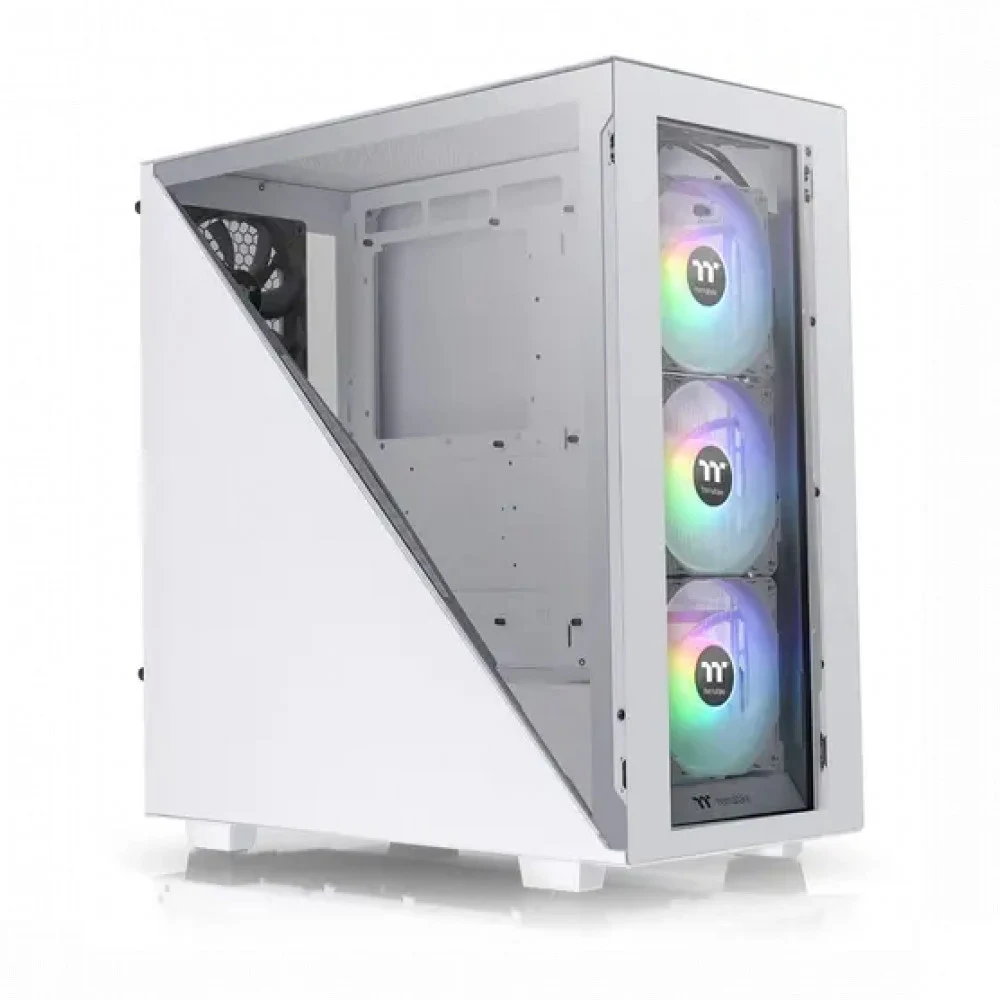 Корпус Thermaltake Divider 300 TG Snow ARGB CA-1S2-00M6WN-01 White/Win/SPCC/Tempered Glass*2/120mm Standard CA-1S2-00M6WN-01 Fan*1/120mm ARGB Fan*3 (527590)