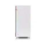Компьютерный корпус, Thermaltake, H200 TG White RGB, CA-1M3-00M6WN-00, ATX/Mini-ITX/Micro ATX, USB 3.0x2, HD Audiox1, RGB Buttonx1, Высота процессорного кулера до 180мм, Длина VGA до 320мм, 2*3.5"/3