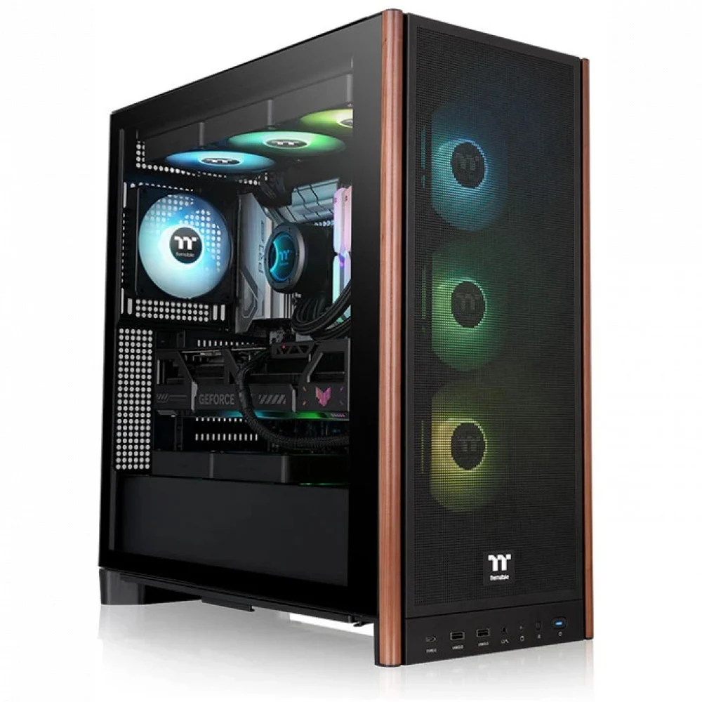 Компьютерный корпус, Thermaltake, S370 WS Black, CA-11J-00M1WN-00, E-ATX / ATX / M-ATX / M-ITX, 4*3.5"/2*2.5", Высота кулера до 175 мм, Длина VGA до 410 мм, 517 x 236 x 474.5 мм, Без Б/П, Черный