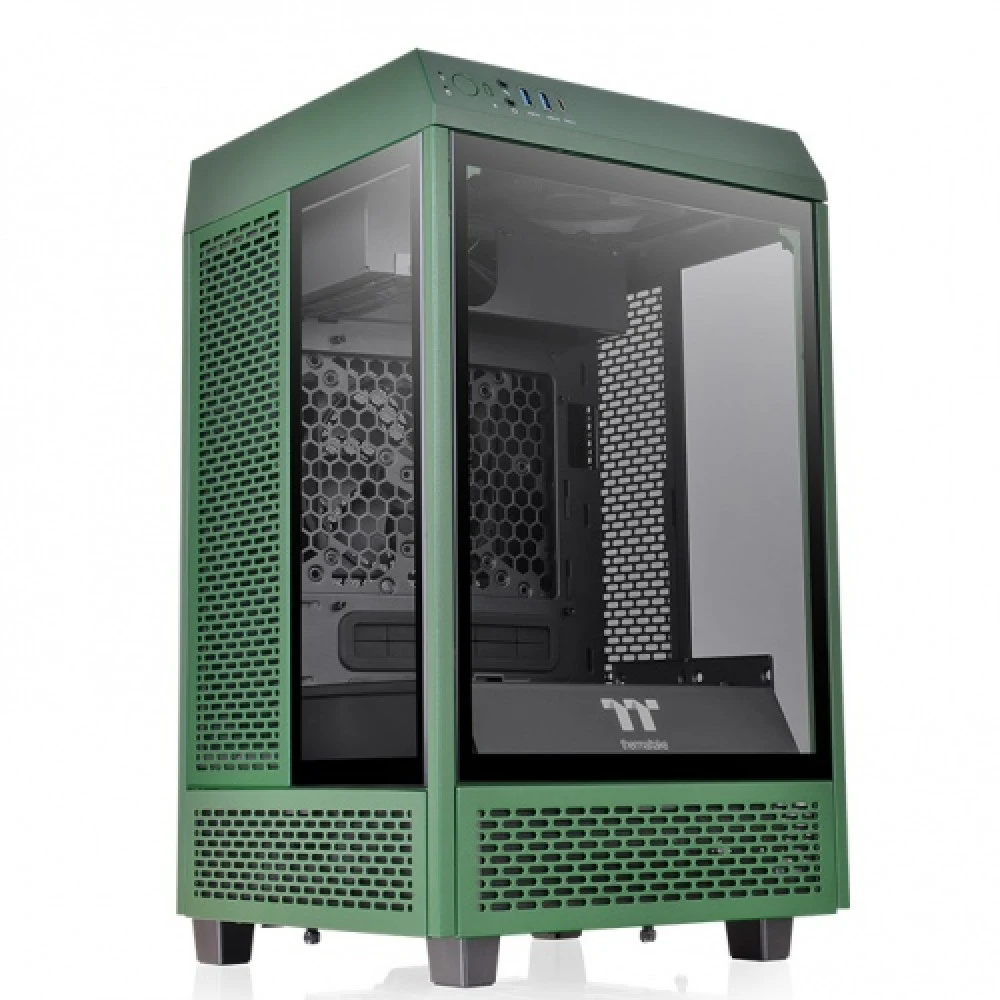 Компьютерный корпус, Thermaltake, The Tower 100, CA-1R3-00SCWN-00, Mini Tower, Mini-ITX, USB 3.2 (Gen 2) Type-C*1, USB 3.0*2, 2*120 мм, Максимальная длина видеокарты 330мм, Максимальная высота проце