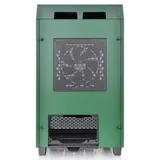 Корпус Thermaltake The Tower 100 Racing Green черный без БП miniITX 1x120mm 3x140mm 2xUSB3.0 audio bott PSU