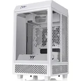 Компьютерный корпус, Thermaltake, The Tower 100 Snow, CA-1R3-00S6WN-00, SPCC, Tempered Glass*3, Mini-ITX, USB 3.2 (Gen 2) Type-C x 1, USB 3.0 x 2, 1 х 120 мм (верхн.панель), 1 х 120 мм (задн.панель)