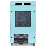 Компьютерный корпус, Thermaltake, The Tower 100 Turquoise, CA-1R3-00SBWN-00, SPCC, Tempered Glass*3, Mini-ITX, USB 3.2 (Gen 2) Type-C x 1, USB 3.0 x 2, 1 х 120 мм (верхн.панель), 1 х 120 мм (задн.па