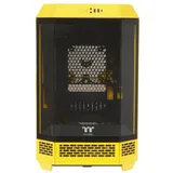 Компьютерный корпус, Thermaltake, The Tower 300 Bumblebee, CA-1Y4-00S4WN-00, Micro-Tower, Mini-ITX/M-ATX, USB 3.2*1, USB 3.0*2, HD Audio/mic, 3*140мм CT140 fan, Максимальная длина видеокарты 400мм,