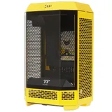 Компьютерный корпус, Thermaltake, The Tower 300 Bumblebee, CA-1Y4-00S4WN-00, Micro-Tower, Mini-ITX/M-ATX, USB 3.2*1, USB 3.0*2, HD Audio/mic, 3*140мм CT140 fan, Максимальная длина видеокарты 400мм,