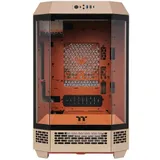 Корпус Thermaltake The Tower 300 Gravel Sand, Micro Tower, mITX, Brown, 3x3.5"/3x2.5"HDD, Mic+Audio