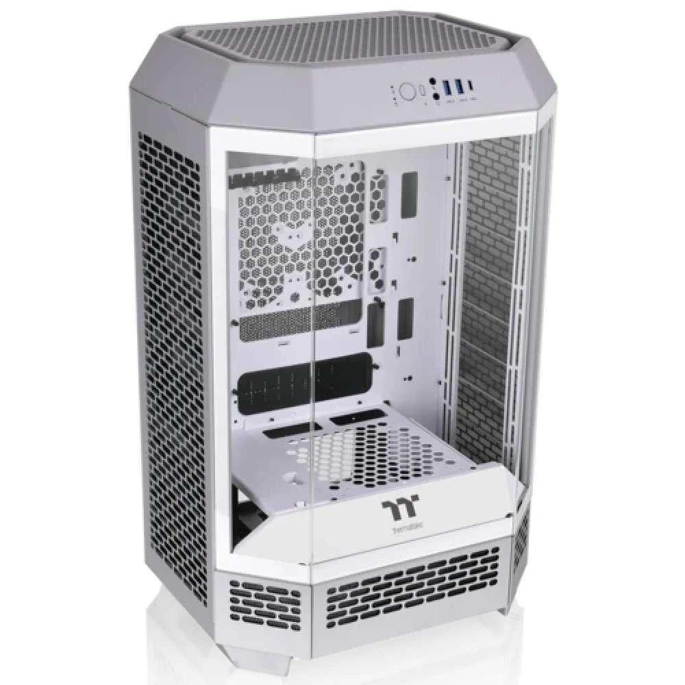 Компьютерный корпус, Thermaltake, The Tower 300 Black, CA-1Y4-00SIWN-00, Micro-Tower, Mini-ITX/M-ATX, USB 3.2*1, USB 3.0*2, HD Audio/mic, 2*140мм CT140 fan, Максимальная длина видеокарты 400мм, Макс