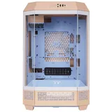 Корпус Thermaltake The Tower 300 Peach Fuzz, Micro Tower, mITX, Peach, 3x3.5"/3x2.5"HDD, Mic+Audio