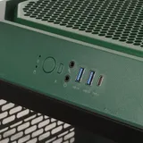 Компьютерный корпус, Thermaltake, The Tower 300 Racing Green, CA-1Y4-00SCWN-00, Micro Tower, Mini-ITX/M-ATX, USB 3.2*1, USB 3.0*2, HD Audio/mic, 3*140мм CT140 fan, Максимальная длина видеокарты 400м