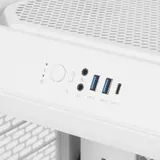 Корпус Thermaltake The Tower 300 Snow, Micro Tower, mITX, White, 3x3.5"/3x2.5"HDD, Mic+Audio