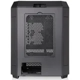 Компьютерный корпус, Thermaltake, The Tower 600 Black, CA-1Z1-00M1WN-00, Mid Tower, ATX / M-ATX / M-ITX, Type-C*1, USB 3.0*4, HD+Audio*1, 2*140мм вентиляторы, Высота процессорного кулера до 210мм, Д