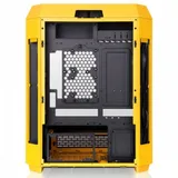 Компьютерный корпус, Thermaltake, The Tower 600 Bumblebee, CA-1Z1-00M4WN-00, Mid Tower, ATX / M-ATX / M-ITX, Type-C*1, USB 3.0*4, HD+Audio*1, 2*140мм вентиляторы, Высота процессорного кулера до 200м