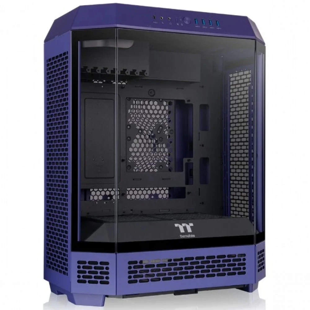 Компьютерный корпус, Thermaltake, The Tower 600 Future Dusk, CA-1Z1-00MNWN-00, Mid Tower, ATX / M-ATX / M-ITX, Type-C*1, USB 3.0*4, HD+Audio*1, 2*140мм вентиляторы, Высота процессорного кулера до 21