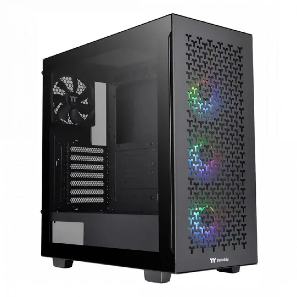 Компьютерный корпус, Thermaltake, V350 TG ARGB Air, CA-1S3-00M1WN-03, Mid Tower, ATX/M-ATX/Mini-ITX, USB 3.2 (Gen 2) Type-C*1/USB 3.0*2, HD Audio, 3*120мм ARGB fan /1*120мм Turbo fan, Высота процесс