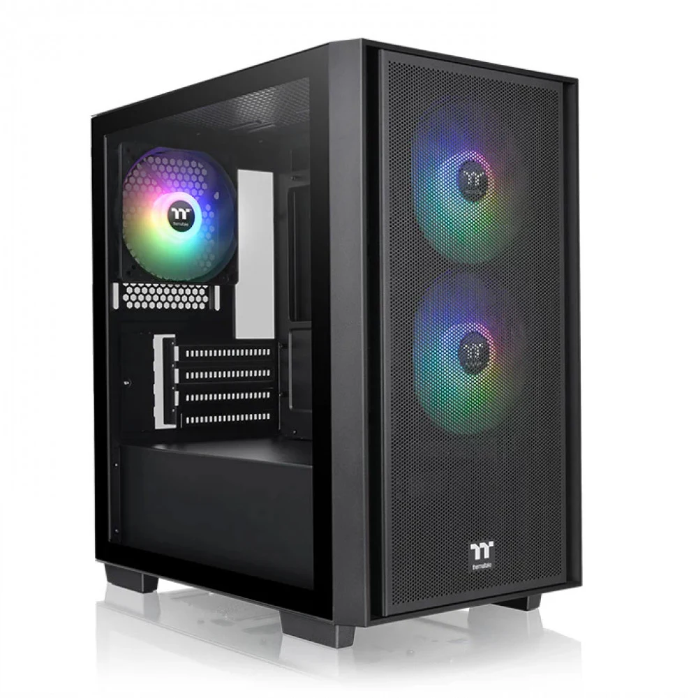 Компьютерный корпус, Thermaltake, Versa H16, CA-1Y8-00S1WN-02, Micro-Tower, M-ATX/ Mini-ITX, USB 3.0/2.0*1, HD-Audio + Mic, 1*120 мм, Высота процессорного куллера до 155 мм, Длина VGA до 315 мм, 1*5
