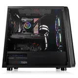 Кейс Thermaltake Versa J23 TG Кейс, Thermaltake, Versa J23 TG (CA-1L6-00M1WN-00), ATX/Micro ATX, USB2*3.0, HD-Audio+Mic, Контроллер , Кулер 12см, Кулер 12см LED, Без Б/П, Чёрный