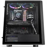 Компьютерный корпус, Thermaltake, Versa J25 TG RGB, CA-1L8-00M1WN-01, SPCC, Tempered Glass*1, 120mm RGB Fans*3+120mm Standard Fan*1, MB Sync, ATX/Micro ATX/Mini-ITX, USB 3.0x2, HD Audiox1, Высота пр