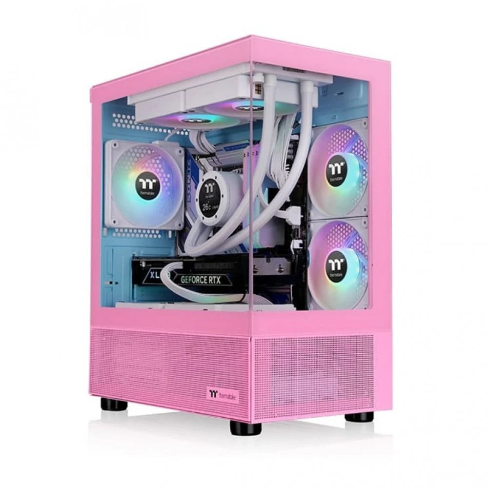 Компьютерный корпус, Thermaltake, View 170 TG Bubble Pink, CA-1Z4-00MAWN-01, Розовый