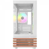 Компьютерный корпус, Thermaltake, View 170 WS ARGB Snow, CA-1Z4-00M6WN-WS, m-ATX/m-ITX, 1*3.5"/2*2.5", Высота кулера до 160 мм, Длина VGA до 340 мм, 438 x 214 x 381.4 мм, Без Б/П, Белый