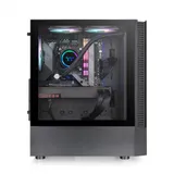 Компьютерный корпус, Thermaltake, View 200 TG Black ARGB, CA-1X3-00M1WN-00, ATX/Micro ATX/Mini ATX, 2*USB3.0, HD-Audio, Высота кулерного процессора 166мм, VGA 300mm, Без Б/П, 460*210*395,3мм, Чёрный
