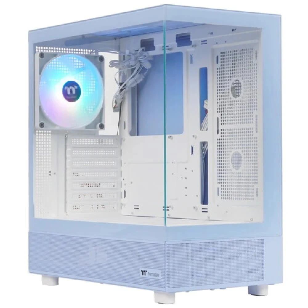 Корпус Thermaltake View 270 TG ARGB Hydrangea синий без БП ATX 9x120mm 5x140mm 1x200mm 2xUSB3.0 audio bott PSU