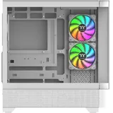 Компьютерный корпус, Thermaltake, View 290 TG ARGB Snow, CA-11G-00M6WN-00, ATX / m-ATX / m-ITX, 2*3.5"/2*2.5", Высота кулера до 180 мм, Длина VGA до 450 мм, 497 x 242 x 477 мм, Без Б/П, Белый