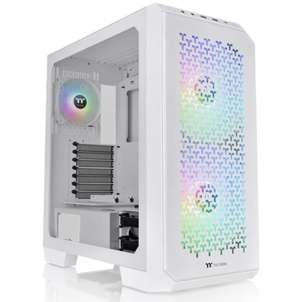 Корпус Thermaltake View 300 MX Snow CA-1P6-00M6WN-00 /White/Win/SPCC/Tempered Glass*1/Mesh & TG Front Panel/200mm ARGB CA-1P6-00M6WN-00 /White/Win/SPCC/Tempered Glass*1/Mesh & TG Front Panel/200mm A