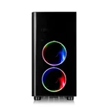 Кейс Thermaltake View 31 TG RGB Кейс, Thermaltake, View 31 TG RGB (CA-1H8-00M1WN-01), ATX/Micro ATX, USB2*3.0, HD-Audio+Mic, Контроллер , Кулер 12см, Кулер 12см LED, Без Б/П, Чёрный