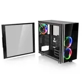 Кейс Thermaltake View 31 TG RGB Кейс, Thermaltake, View 31 TG RGB (CA-1H8-00M1WN-01), ATX/Micro ATX, USB2*3.0, HD-Audio+Mic, Контроллер , Кулер 12см, Кулер 12см LED, Без Б/П, Чёрный