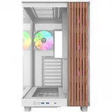 Компьютерный корпус, Thermaltake, View 380 XL WS ARGB Snow, CA-11E-00M6WN-WS, ATX / m-ATX/m-ITX, 1*3.5"/2*2.5", Высота кулера до 160 мм, Длина VGA до 420 мм, 471x 288 x 473 мм, Без Б/П, Белый