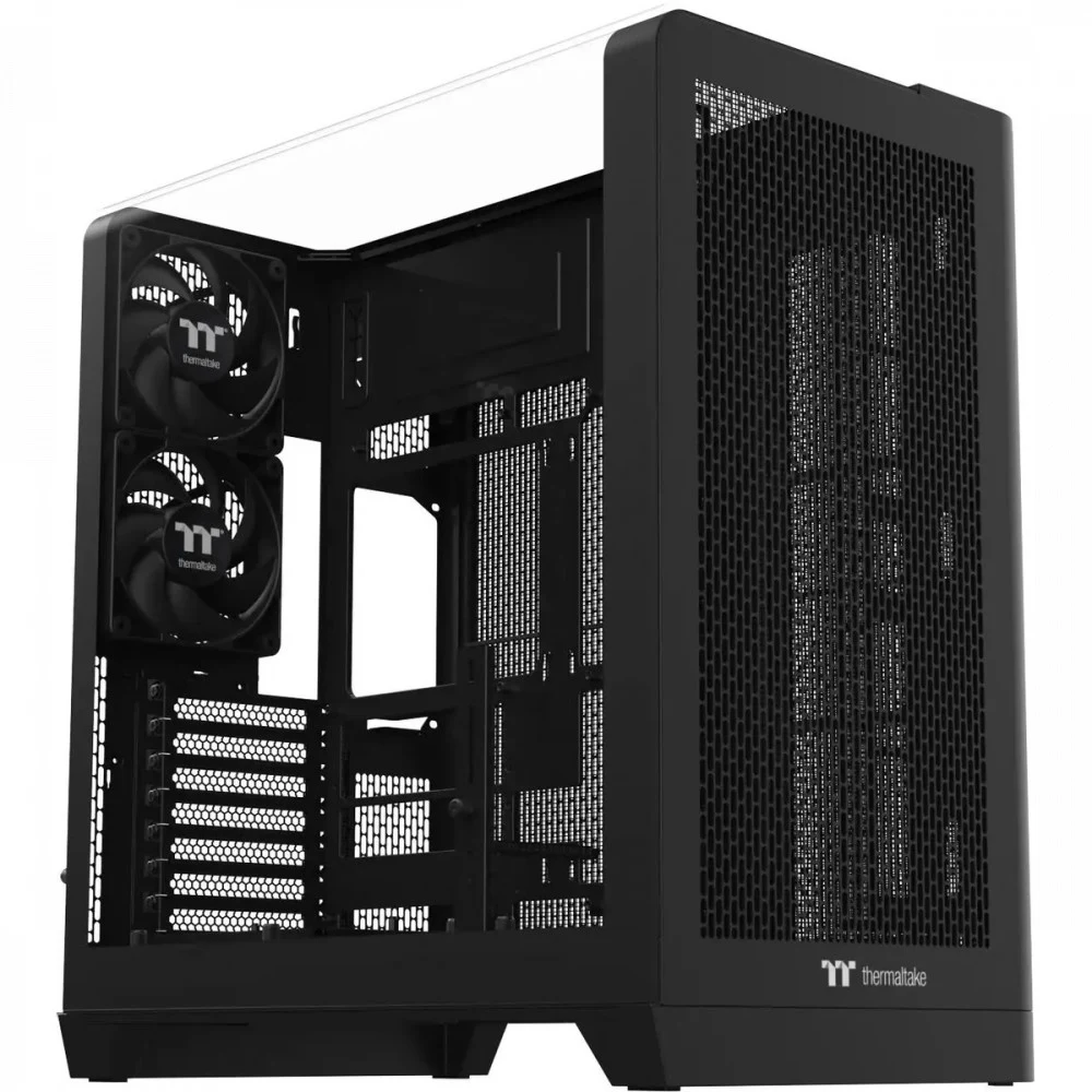 Компьютерный корпус, Thermaltake, View 390 Air, CA-11F-00M1WN-00, ATX / Micro ATX / Mini ITX, 2*3.5"/1*2.5", Высота кулера до 160 мм, Длина VGA до 420 мм, 503 x 287 x 485 мм, Без Б/П, Черный
