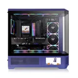Компьютерный корпус, Thermaltake, View 600 TG Future Dusk, CA-11H-00FNWN-00, E-ATX / ATX, 3*3.5"/3*2.5", Высота кулера до 175 мм, Длина VGA до 480 мм, 560 249 584 мм, Без Б/П, Синий