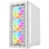 Корпус Wintek Energy JX188-11-M-W TG, Mid Tower, ATX, White, 2x3.5"/2x2.5" HDD, 2xUSB, 1xUSB3.0