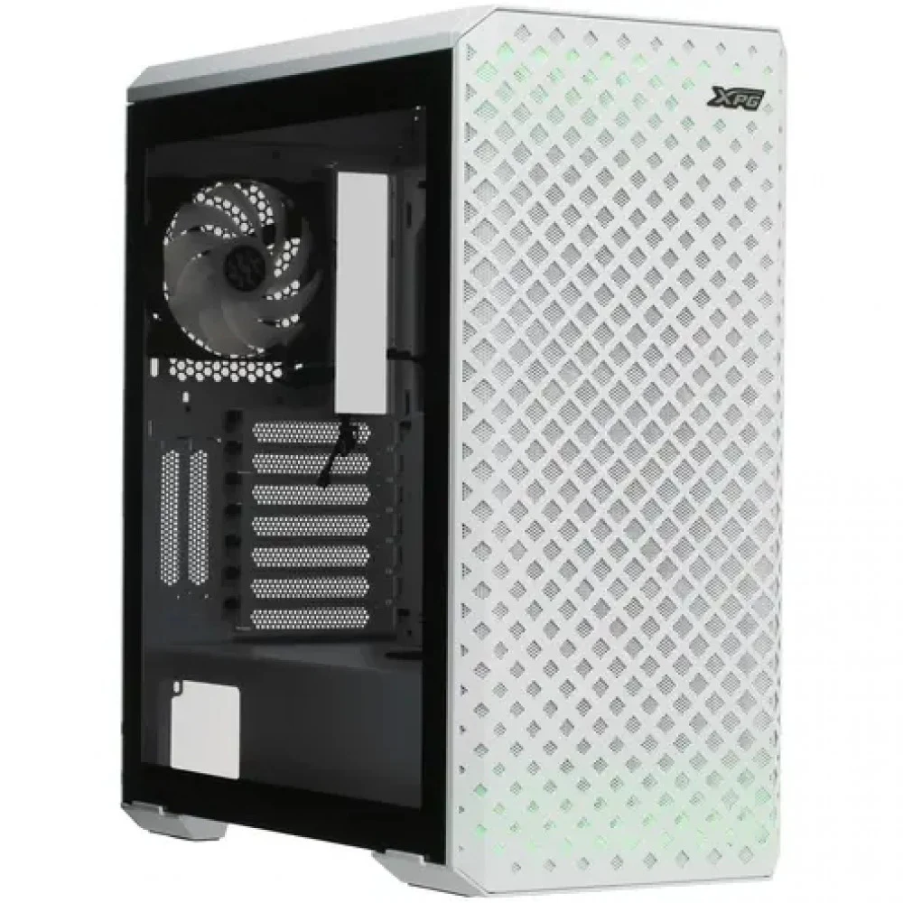 Компьютерный корпус, XPG, Defender Pro DEFENDER PRO-WHCWW, Mini-ITX, Micro-ATX/ATX/E-ATX/CEB/EEB, 2*USB 3.0, HD-Audio+Mic, 1*LED Control Button, Mid-Tower, 2*XPG VENTO ARGB 120 мм, 1*XPG VENTO ARGB