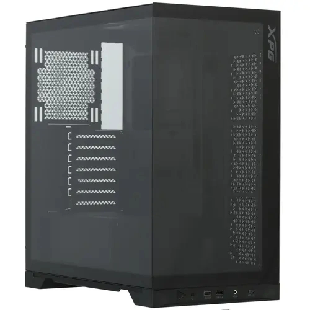 Корпус XPG INVADER X BLACK (INVADERXMTWOF-BKCWW) Mid-Tower, Micro-ATX, Mini-ITX, Standard-ATX, USB 3.2 Gen2 Type-A, USB 3.2 Gen2 Type-C