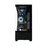Компьютерный корпус, Zalman, CHRONIX V2 Black, CHRONIX V2 Black, ATX, 1*3.5"/2*2.5", Высота кулера до 165 мм, Длина VGA до 410 мм, 436х215х487 мм, Без Б/П, Черный