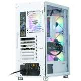 Компьютерный корпус, Zalman, i3 NEO White, Mid- Tower, ATX / M-ATX / Mini-ITX, USB2.0, 2*USB3.0, Audio/Mic, 1*120 мм RGB LED (зад.панель) / 3*120 мм RGB LED (перед.панель), Высота процессорного куле