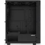Корпус Zalman i4, Mid Tower, ATX/M-ATX/M-ITX, Black, 2x3.5"/2x2.5" HDD, 3xUSB, Mic+Audio