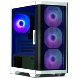 Корпус Zalman M4, без БП, 2xUSB3.0, 1xUSB2.0, 4x120мм ARGB, VGA 320мм, LCS ready, TG Side Window, mATX, белый