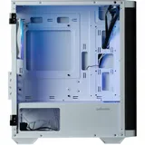 Корпус Zalman M4, без БП, 2xUSB3.0, 1xUSB2.0, 4x120мм ARGB, VGA 320мм, LCS ready, TG Side Window, mATX, белый