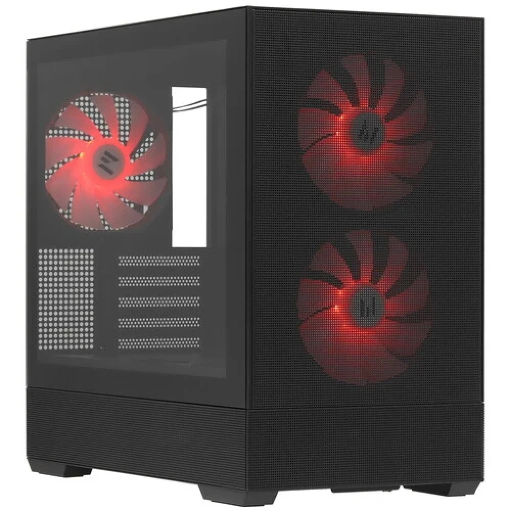 Компьютерный корпус, Zalman, P30 AIR Black, Mini-Tower, M-ATX/M-ITX, USB 3.0*1, Type-C*1, 3*140 ARGB Fan вентиляторы, Высота процессорного кулера до 181мм, Длина VGA до 392мм, 452*235*420мм, Сталь/П