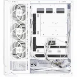 корпус ZALMAN P40 DS, ATX, WHITE, WINDOW, 9.1-inch LCD screen, 2xCombo(2.5” or 3.5”), 1x2.5”, 1xUSB TYPE-C, 2xUSB3.0, SIDE 3x120mm ARGB, REAR 1x120mm ARGB