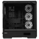 Корпус MidiTower Zalman P50 DS black (ATX, WINDOW, 2x3.5", 3x2.5", 1xUSB TYPE-C, 2xUSB3.0, SIDE 3x120mm ARGB, REAR 1x120mm ARGB) (Zalman P50 DS black)